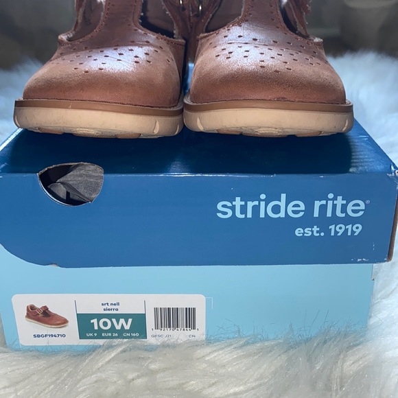 Stride Rite Nell Mary Janes Todder 10 wide - Picture 2 of 4